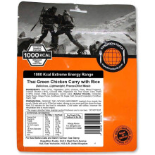 EXPEDITION FOODS expeditionfoods.com Thai Green Chicken Curry with Rice (1000kcal) -Freeze Dried Meal