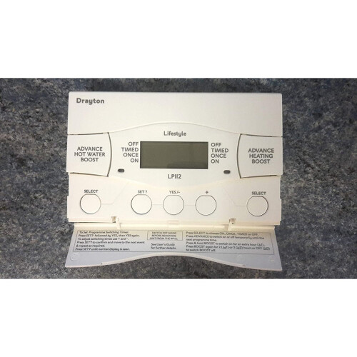 Drayton Drayton 25476 LP722 (Mk4) 2 Channel Programmer, White