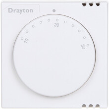 Drayton 24001 RTS1 Standard Room Thermostat, 230 V, White