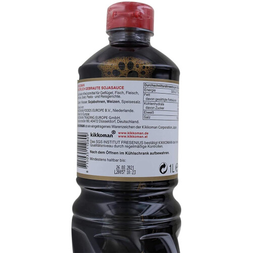 Kikkoman Soy Sauce, 1 Litre 2