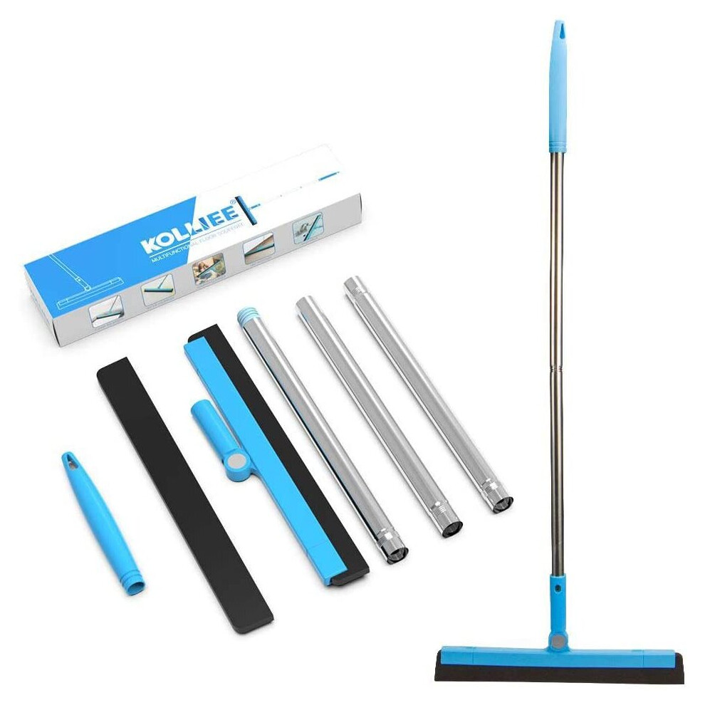 KOLLIEE Floor squeegee professional foam water squeegee floor for wet room window cleaner squeegee kitchen bathroom shower squeegee floor wiper garage