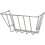 Kerbl 3230 Hay Rack Small Model Galvanised 56 x 29.5 x 23 cm 1
