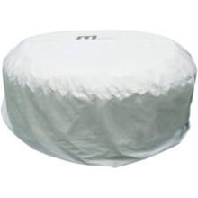 MSpa Overall Inflatable Spa Fits All 6 Bathers Persons Hot Tubs Round Or Square Furniture Patio Cover Large, Grey, 6 BATHERS-215 x 70CM