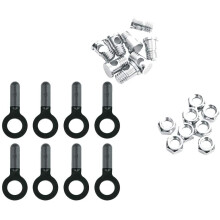 SKS 8X Bolts,Nuts & Endcaps For Chromoplastics/Longboard