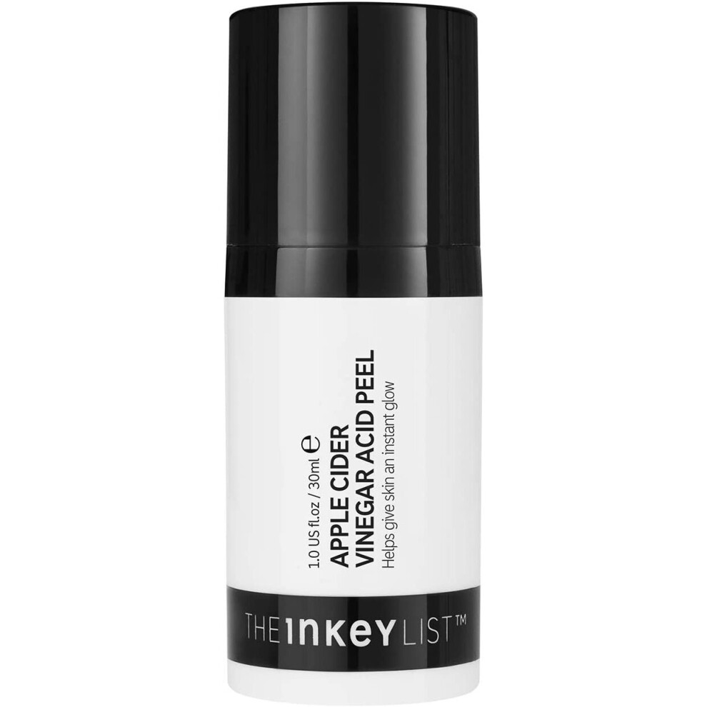 The INKEY List 2% Apple Cider Vinegar Acid Peel a Glow in 10 Minutes to Even Skin Tone and Texture 30ml