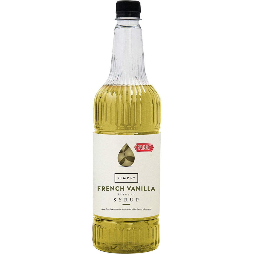 Italian Beverage Company Simply Sugar Free French Vanilla Syrup 1 Litre