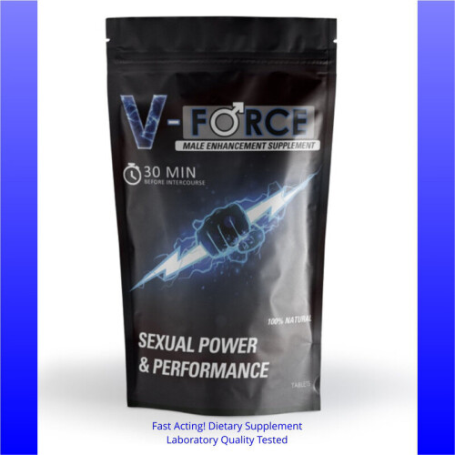 V-Force, 40 Herbal Supplement Pills for Men, Performance Enhancing