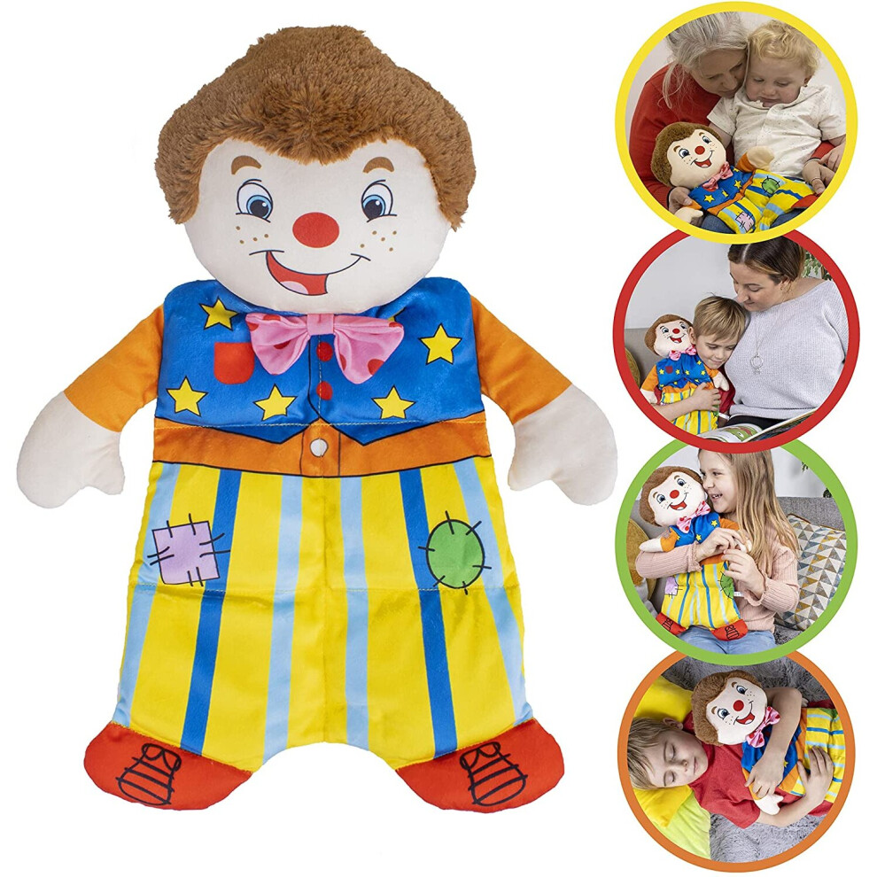 Mr Tumble 1016ST Weighted Calming Companion Sensory Blanket, CBeebies, Blankie Helps Kids Reduce Anxiety/Stress, Improves Focus and Sleep, Age Three a