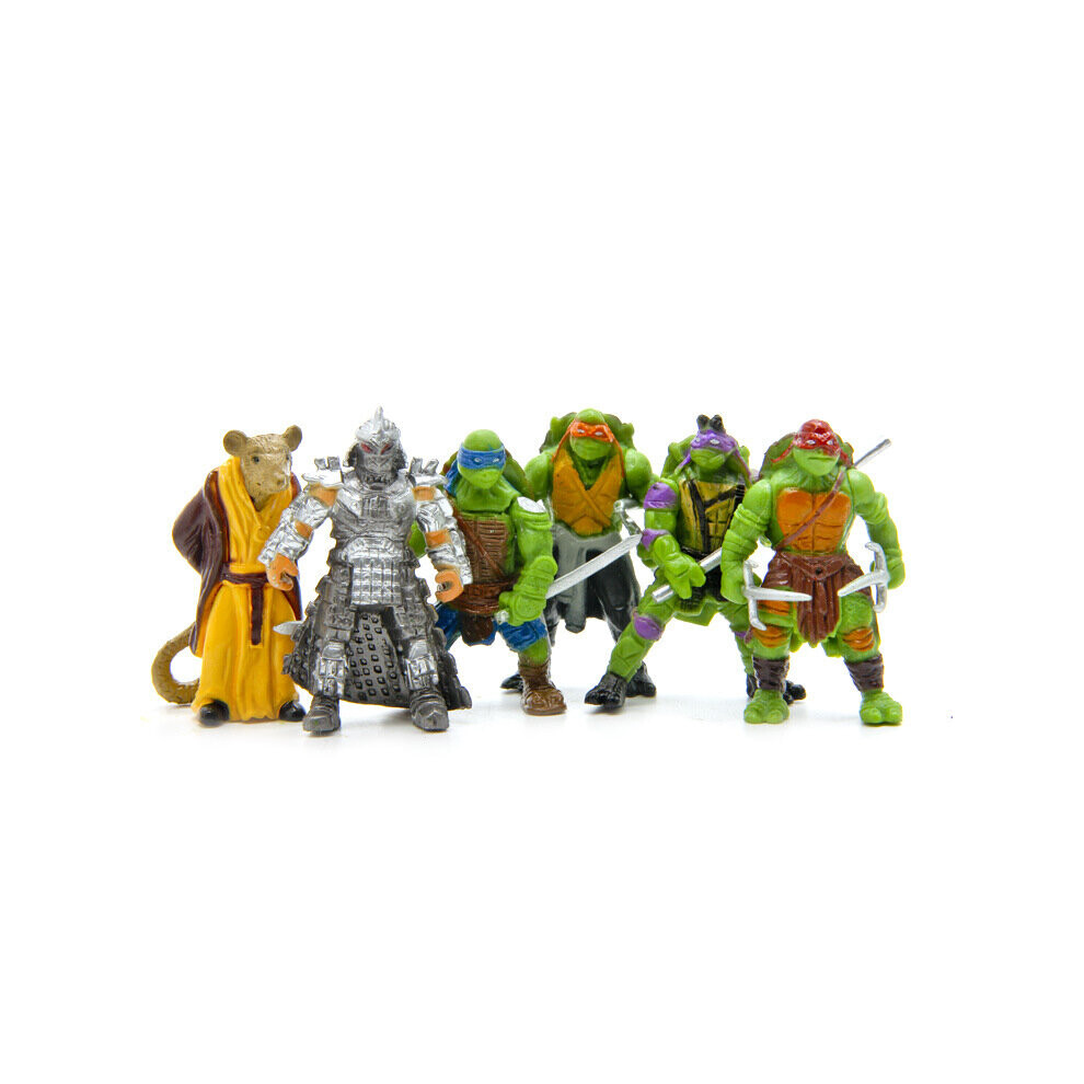 (Lenoardo Donatello Rafael Michelangelo Splinter Shredder ) Teenage Mutant Ninja Turtles Action Toy Figures