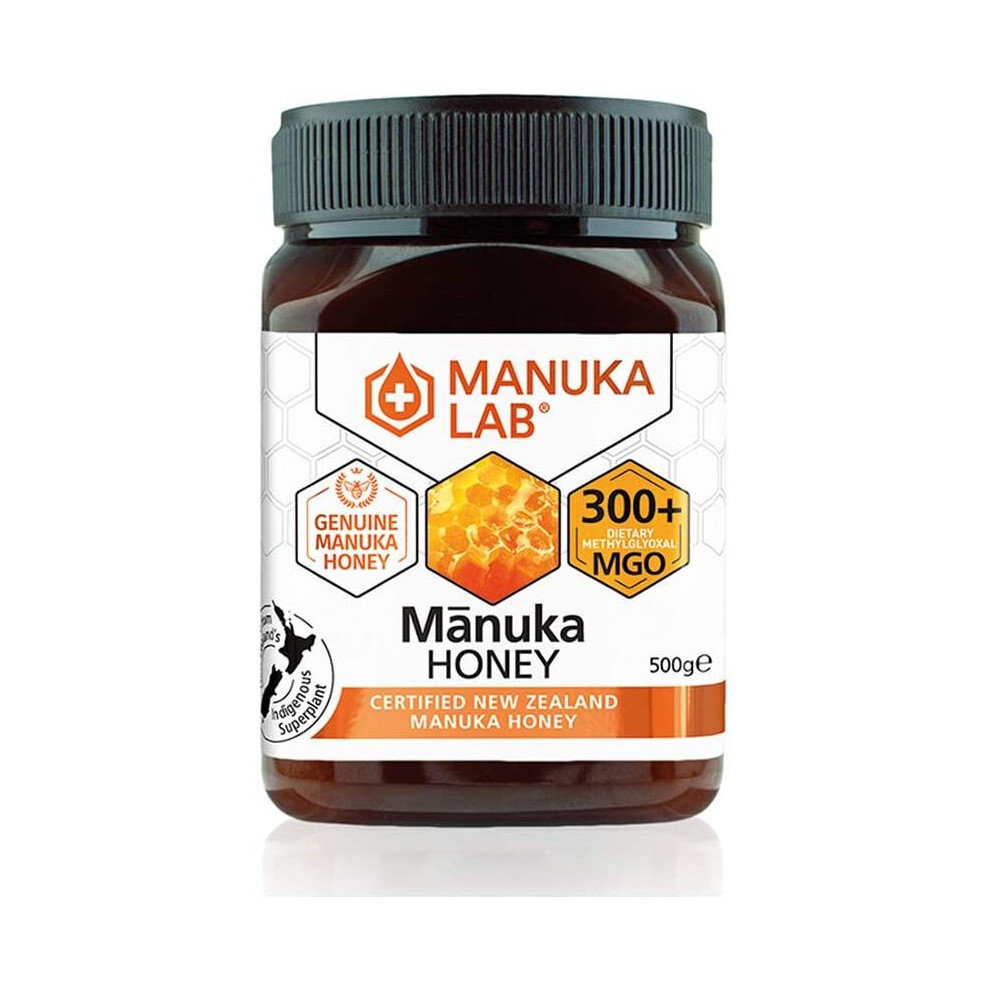 NZ Manuka Group Lab 300+ MGO Monofloral Honey, 500 g