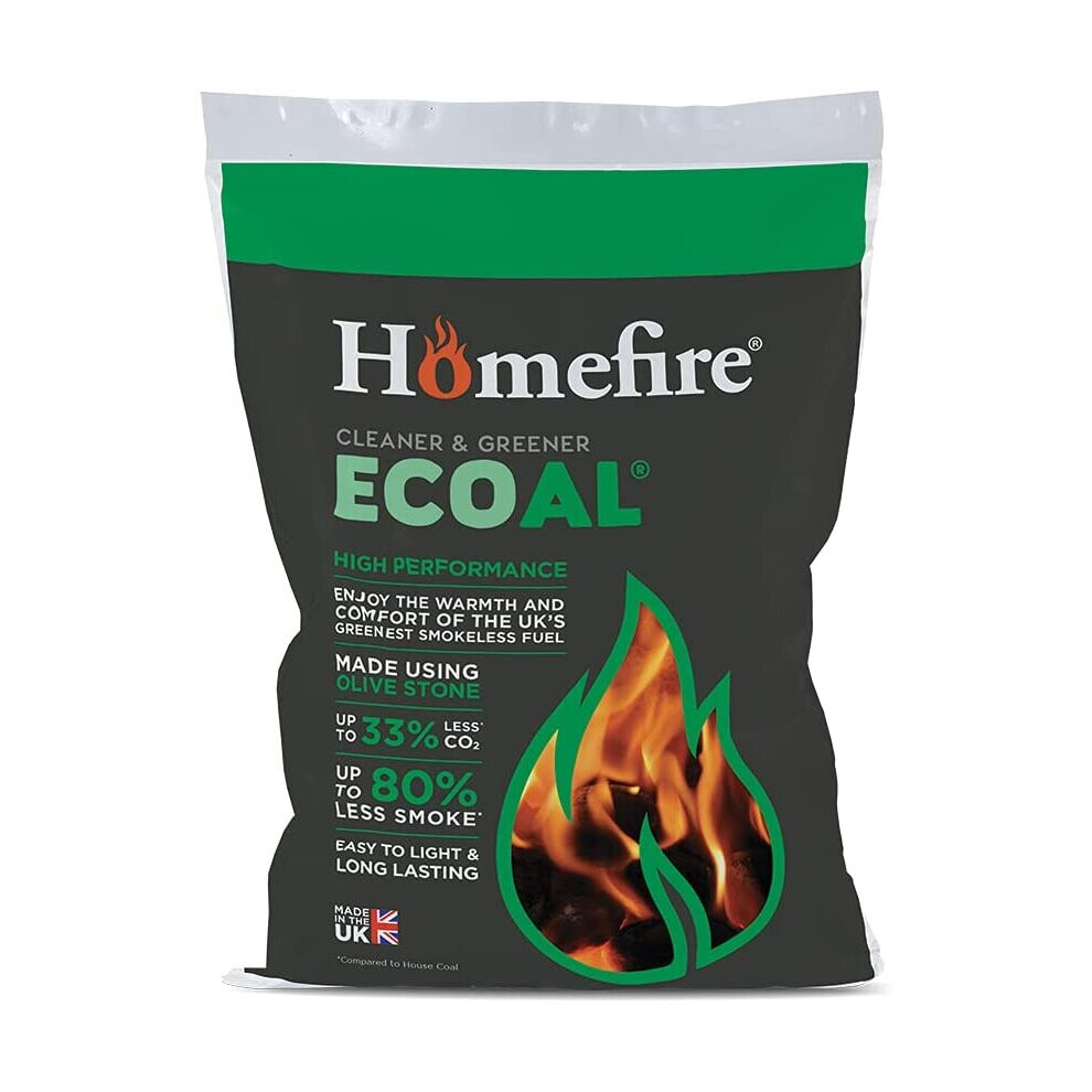 Homefire Ecoal50 Long Lasting Smokeless Fuel 20 Kg