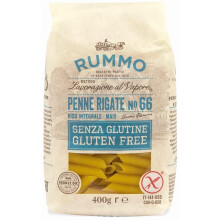 Pasta Penne Rigate n66 Glutenfri 400g - Rummo
