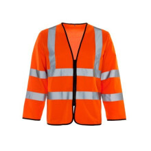 Supertouch 32684 Long Sleeved Hi Vis Zip Vest, X-Large, Orange