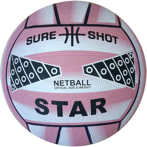 Sure Shot Star Netball - Pink