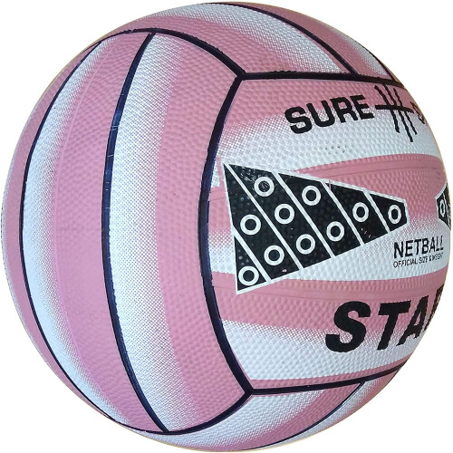 Sure Shot Star Netball - Pink 1