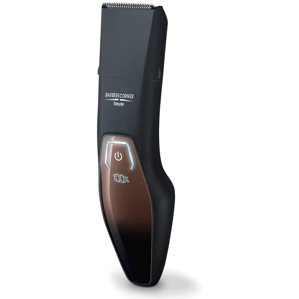 Beurer Hr4000 Barbers Corner Beard Styler | 4 Attachments For Trimming And Shaving At Various Lengths | Titanium-Coated Stainless Steel Blade Is Kind