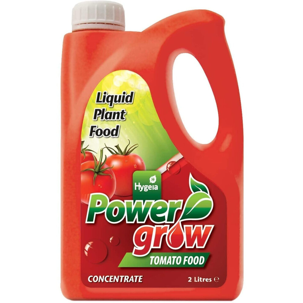 Powergrow Tomato Food 2ltr Liquid Feed, Red