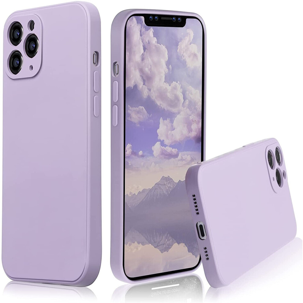 Iphone 11 Pro Max Case With Protection Camera Lens Liquid Silicone For Iphone 11 Pro Max Case Gel Rubber Shockproof Case Full-Body Protection Soft Ant 749548850561