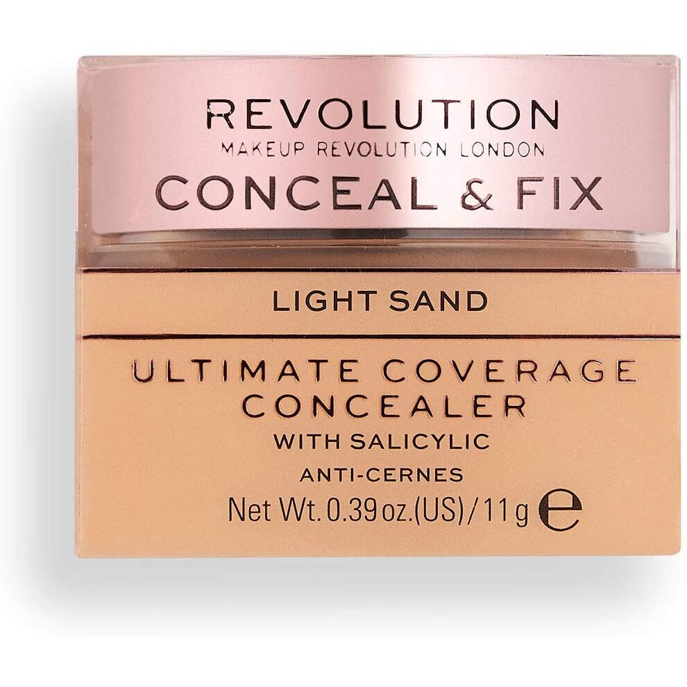 Revolution Conceal and Fix Ultimate Coverage Concealer LIGHT SAND