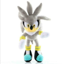 (Silver the Hedgehog) Sonic The Hedgehog Stuffed Animal Dolls Soft Plush Toys