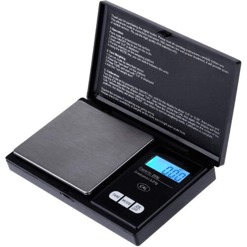 Digital Pocket Scale Ascher 200g/0.01g Mini Scale 6 Units