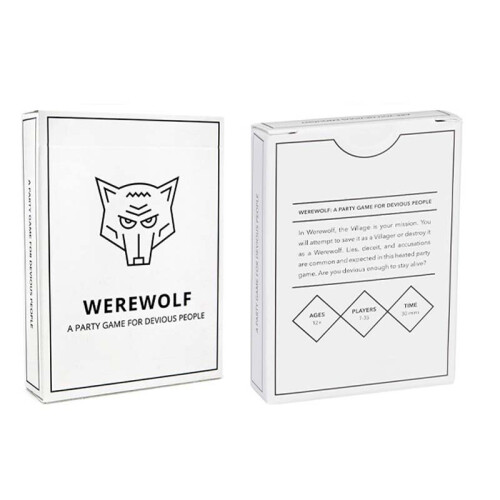 Werewolf Board Game: A Party Game for Devious People Family Friend Board Game Birthday Gift