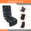 Huckaboo Car Seat Protector for Child Seat, Thick Padding, Black, with Sun Shade 2