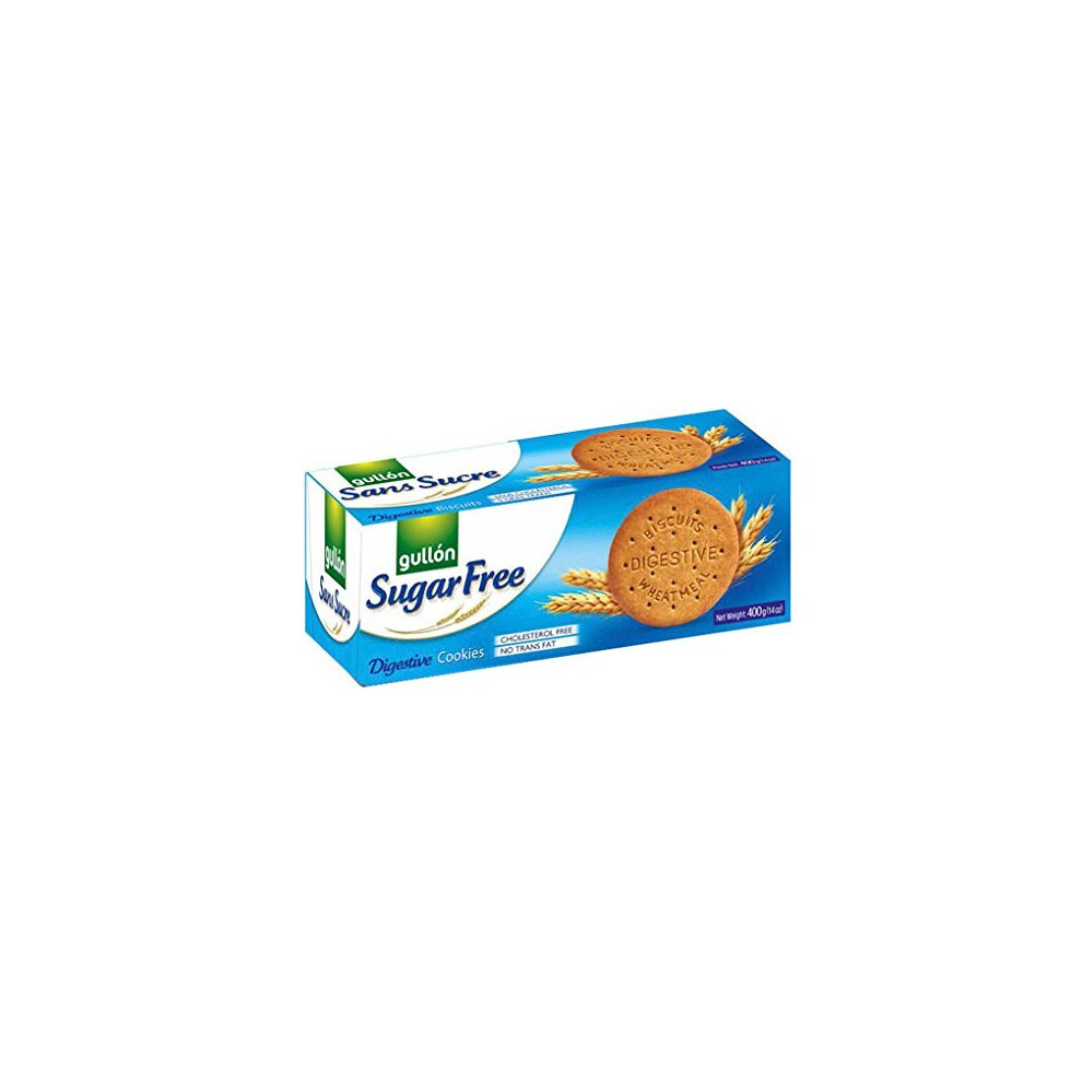 SUGAR FREE Digestive Biscuits BIGGER PACK 400g (3 pack)