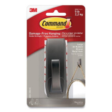 3M 17206B-ES 0.75 x 3.65 in. Holds Up to 4 lbs Per Pair Large Removable Bath Picture Hanging Strips, White