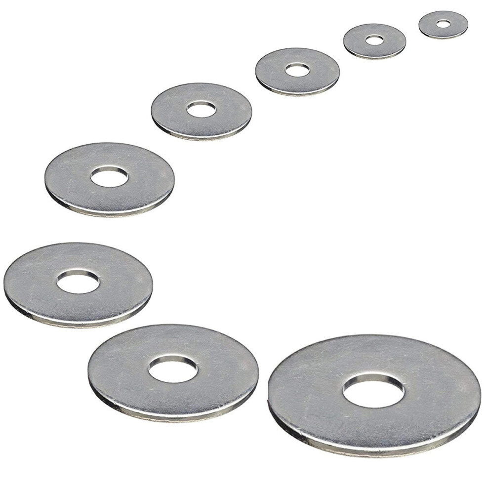 (20) M8 X 24Mm A2 Stainless Steel Penny Repair Washers Mudguard Washer