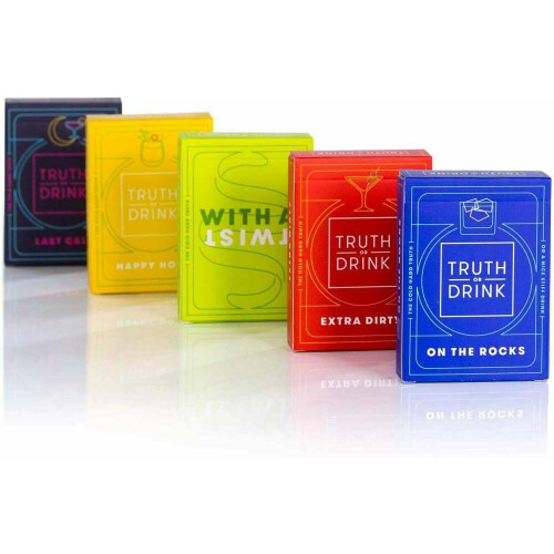 NEW Cut Truth Or Drink, NULL One Size, Unisex, Games 1