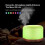 300ML Essential Oil Diffuser,Remote Control Aromatherapy Diffusers Humidifier with Adjustable Mist Mode & Waterless Auto-Off and 7 LED Light Colors 3