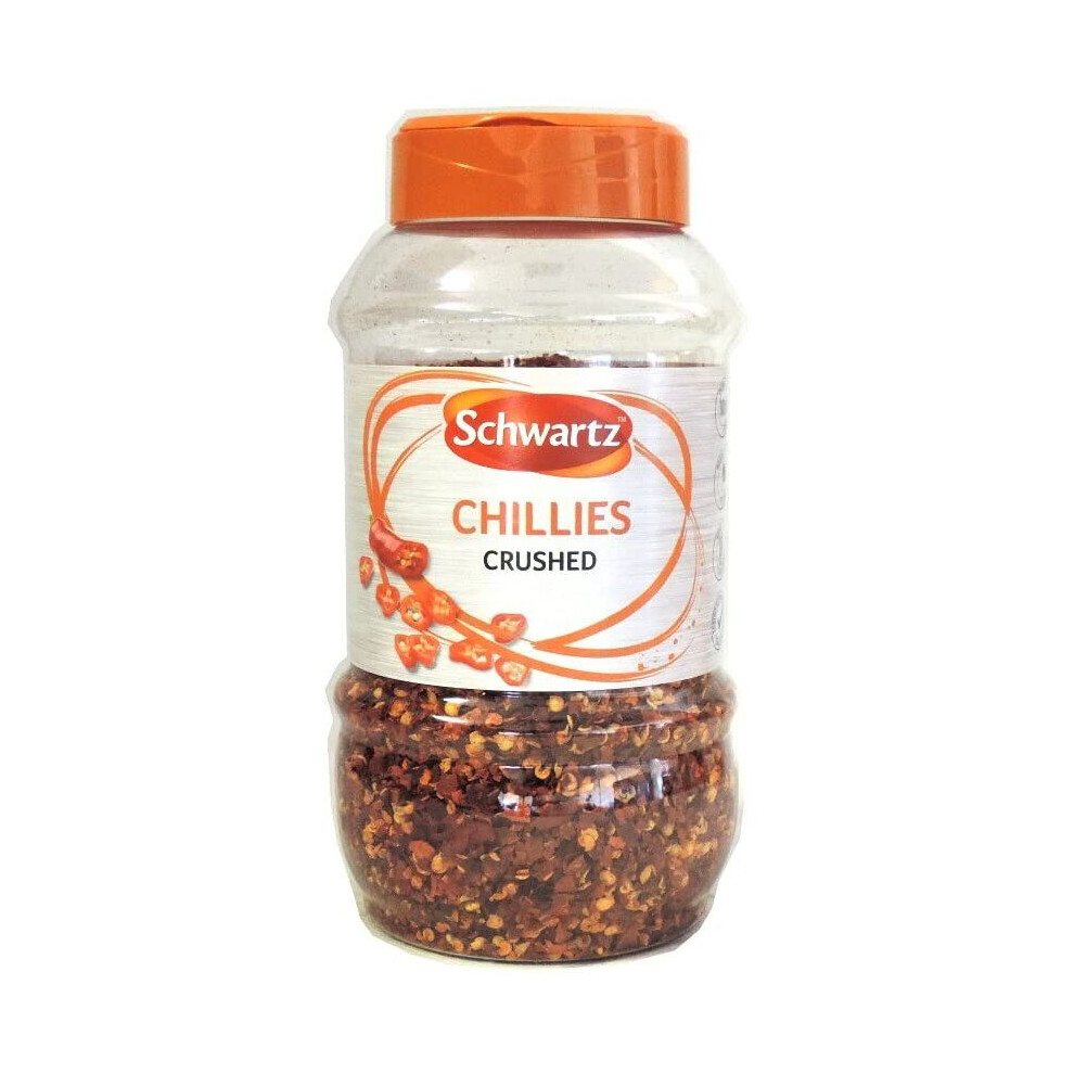 Schwartz Red and White Chilli Flakes, Crushed Chillies Perfect, 0.26 kg