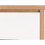 Seville 4 Door 2 Drawer Wardrobe White High Gloss/Light Oak Effect 5