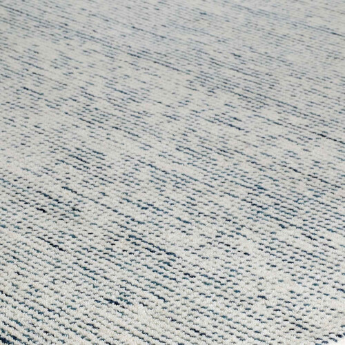 ORIENTAL WEAVERS (Blue, 80x150cm ) Plain Pastel 100% Wool Rugs Eco friendly Handmade 2