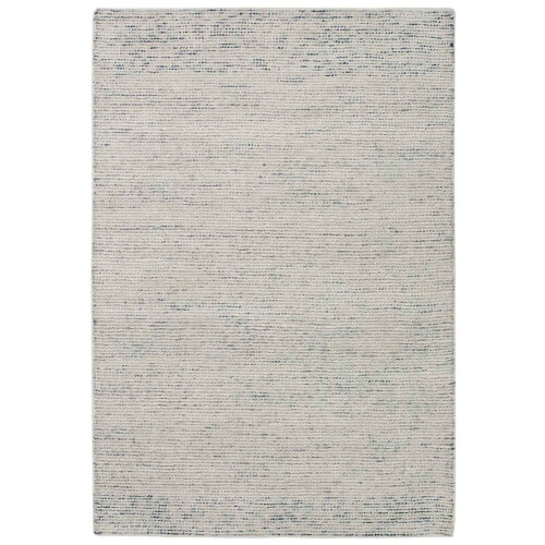 ORIENTAL WEAVERS (Grey , 80x150cm ) Plain Pastel 100% Wool Rugs Eco friendly Handmade