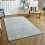 ORIENTAL WEAVERS (Blue, 80x150cm ) Plain Pastel 100% Wool Rugs Eco friendly Handmade 4