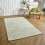 ORIENTAL WEAVERS (Green , 80x150cm ) Plain Pastel 100% Wool Rugs Eco friendly Handmade 4