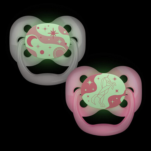 Dr Brown's Advantage Glow in The Dark Soother 1