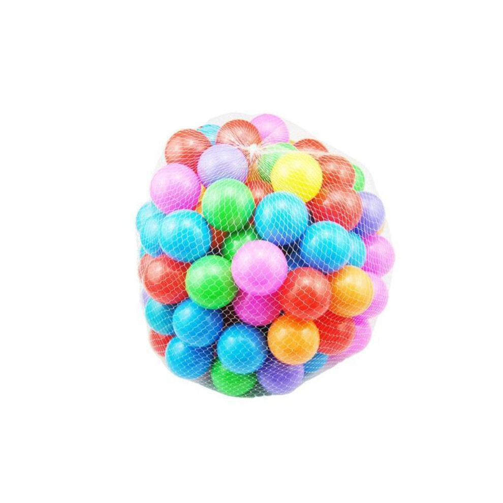 Pastel Veil Blue (Blue-100Pc Rainbow Balls) Ball Pit Play Tent