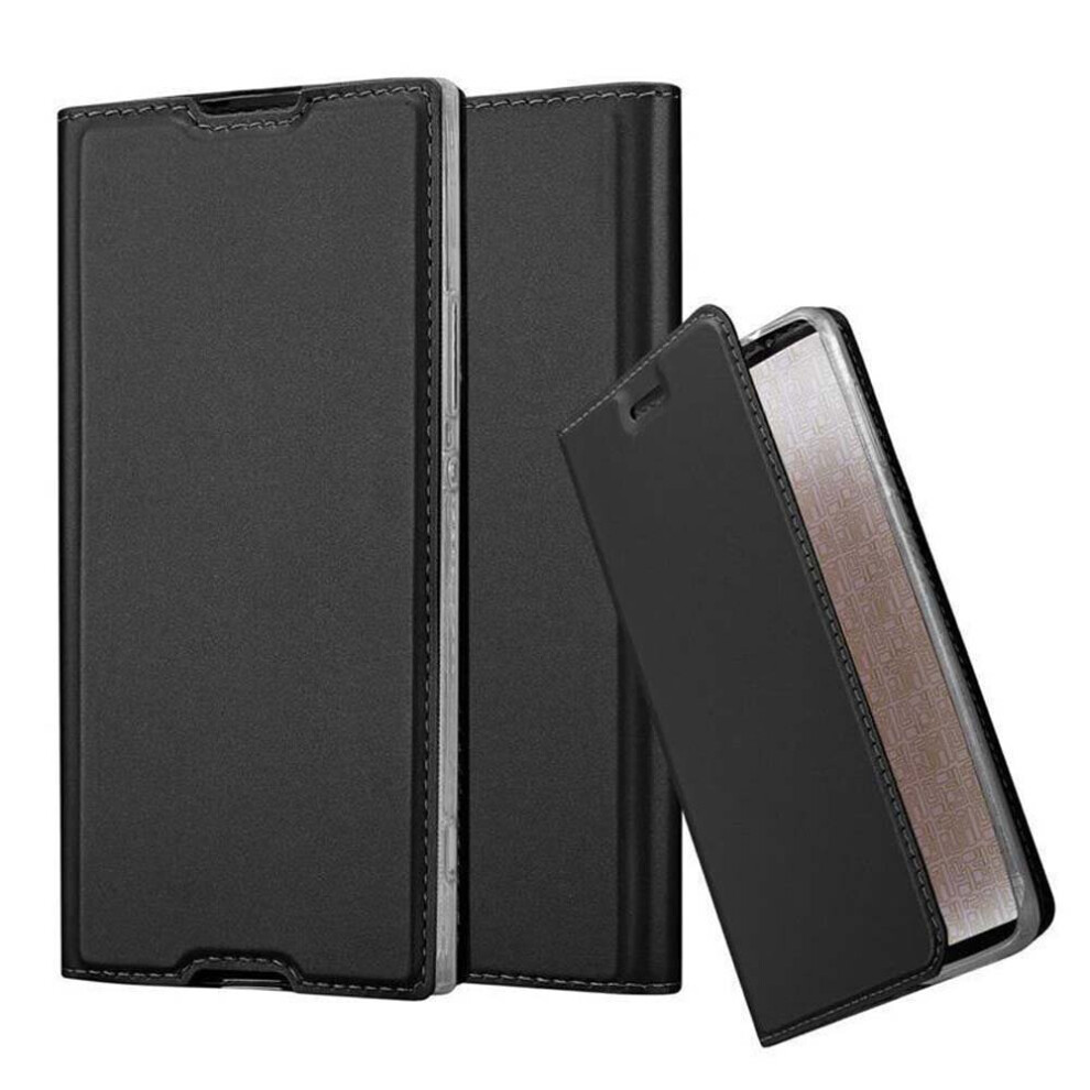 (CLASSY BLACK) Cadorabo Case for Sony Xperia XA1 case cover