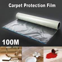60CM*100M Carpet Protection Protector Floor Film Self Adhesive Roll