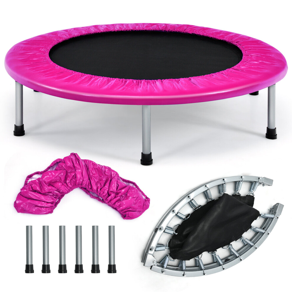 Mini Folding Trampoline Foldable Fitness Rebounder for Children