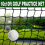 (BLACK) 10x10ft Golf Practice Net For Golfer Practicing Outdoor Small Space Garden Home 6