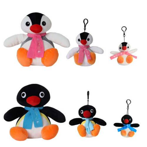 Movie Pingu Brother And Sister Plush Toy Soft Stuffed Animal Doll Bag Pendant on OnBuy