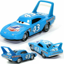 Pixar Disney Cars1 NO.43 Dinoco Diecast Metal Car Toy The King 1:55