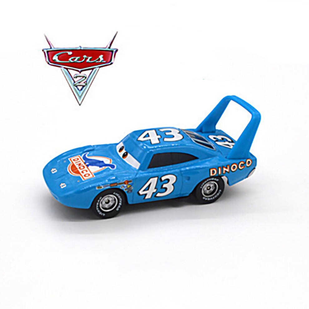 Pixar Disney Cars1 NO.43 Dinoco Diecast Metal Car Toy The King 1 55 on OnBuy