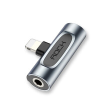 2 in 1 Lightning Converter to 3.5mm Aux Jack Adapter for iPhone X XS 12 Pro Max XR 7 8 Plus Charging Cable Connector