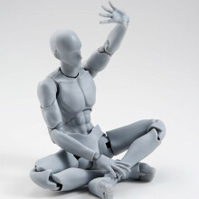 (Man) Luxe S.H.Figuarts Body Kun Chan DX Set Drawing Figures Moveable for Artists