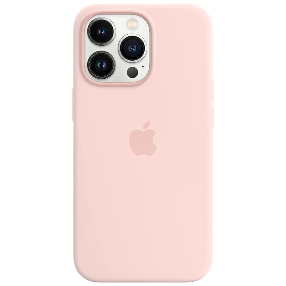 Apple Silicone Case With Magsafe For Iphone 13 Pro - Chalk Pink